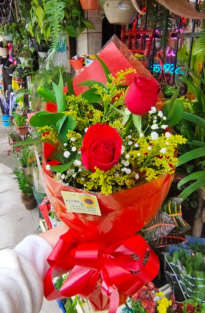 Buque de 2 rosas Nacionais