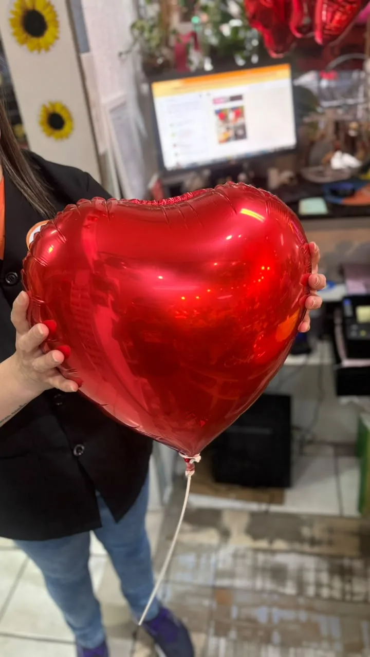 Balão Vermelho Grande